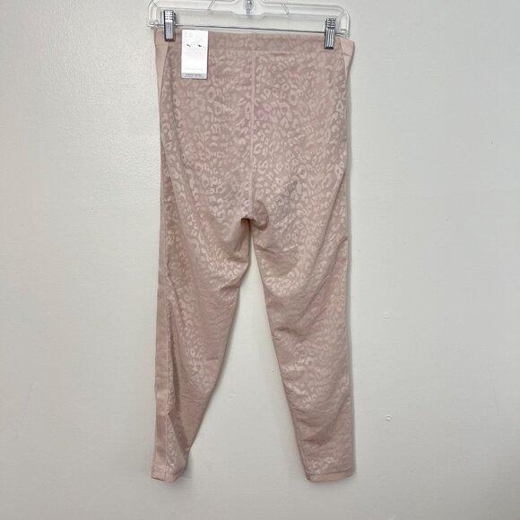 VICTORIA'S SECRET PINK TOTAL KNOCKOUT VS PINK SHEER LEOPARD PRINT Tights Size M - Picture 5 of 8
